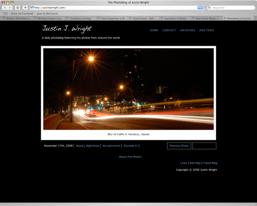 Justin Wright's Photoblog